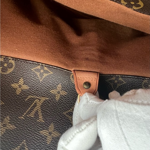 AUTHENTIC LOUIS VUITTON MONOGRAM SAC SHOPPING SHOULDER TOTE BAG - Picture 5 of 8